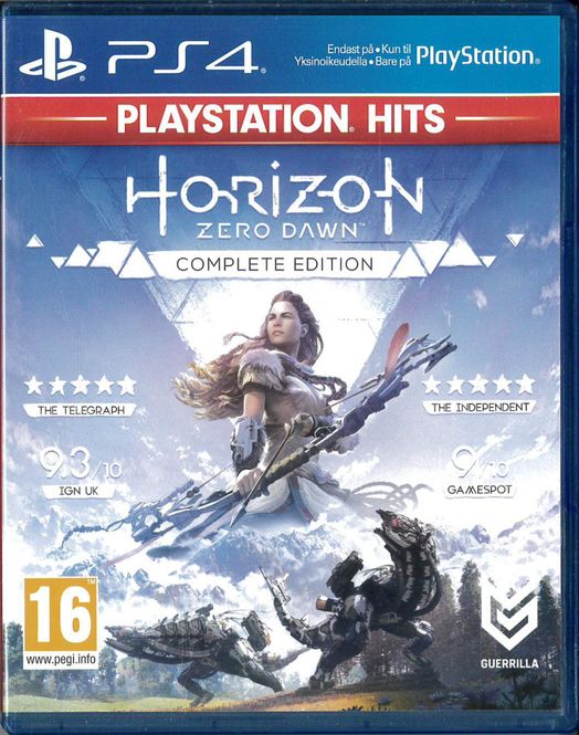 Huvudbild Horizon: Zero Dawn - Complete (ps4) beg