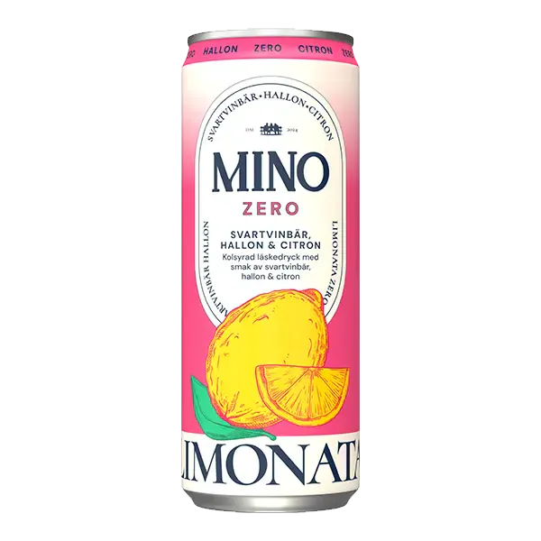 Mino zero - svartvinbär mm  33 cl