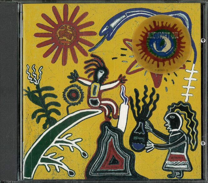 Huvudbild Midnight oil - Earth & Sun & Moon  (cd) beg