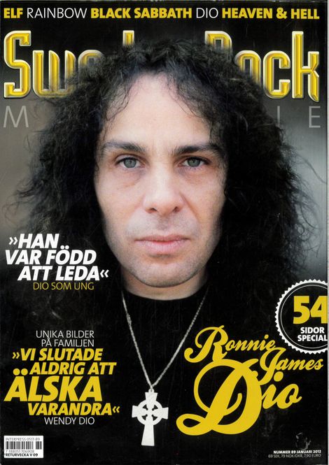 Huvudbild Sweden Rock Magazine  #89