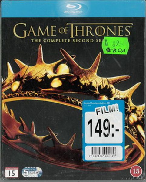 Game of Thrones - Säsong 2 (Blu-Ray)