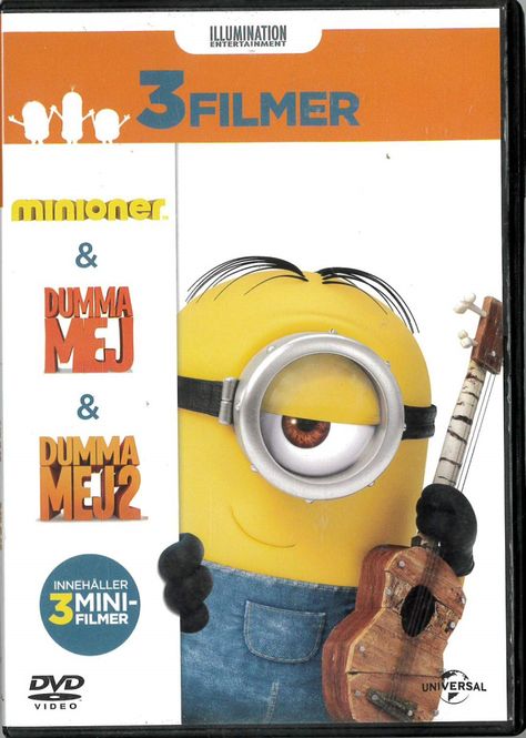 Huvudbild Minioner Box - beg dvd
