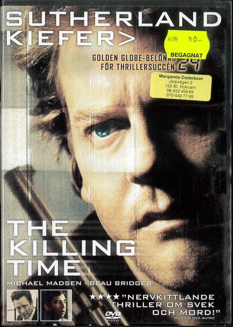 Huvudbild Killing Time - Dags för mord (dvd) beg