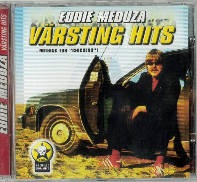 Huvudbild Eddie meduza - Värsting hits  (CD) beg