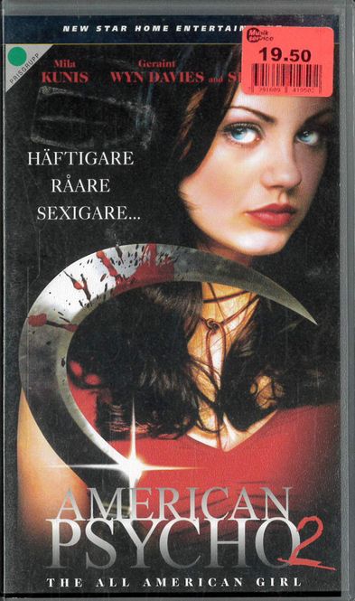 Huvudbild American Psycho 2  - beg dvd