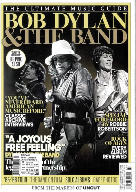 Huvudbild UNCUT: Ultimate Music Guide 2018  #7: Bob Dylan & ...