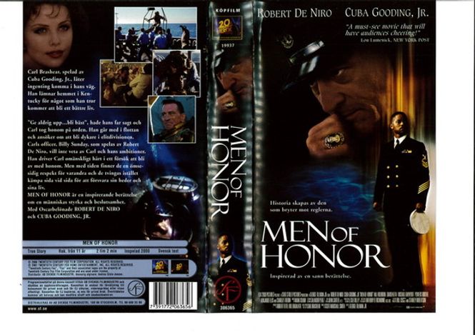 Huvudbild Men of Honor - vhs
