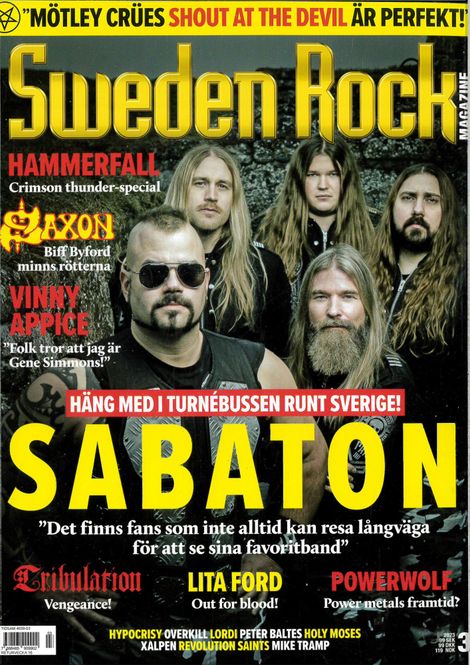 Huvudbild Sweden Rock Magazine 2023: #3