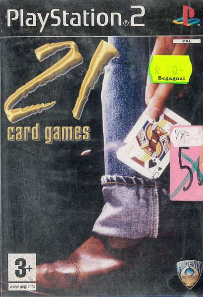 21 Card Games  (ps2) beg