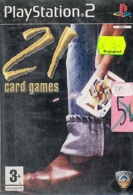 Huvudbild 21 Card Games  (ps2) beg