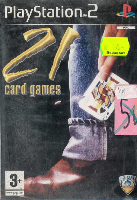 Huvudbild 21 Card Games  (ps2) beg