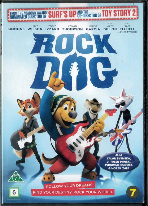Huvudbild Rock Dog  (dvd) beg