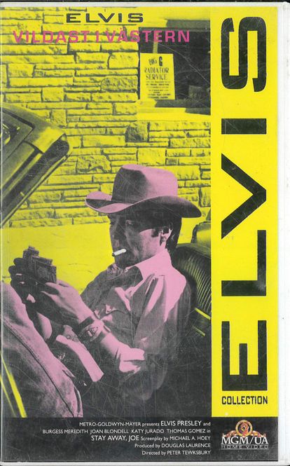 Huvudbild Elvis - Vildast I Västern (vhs)