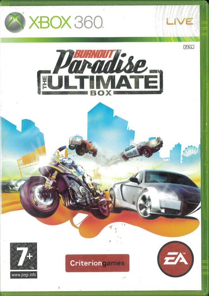 Burnout Paradise: The Ultimate Box  (X360) beg