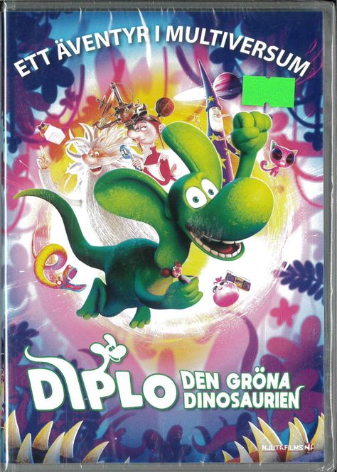 Huvudbild DIPLO – DEN GRÖNA DINOSAURIEN (DVD)