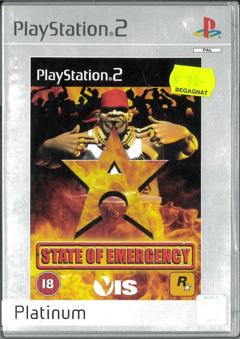 Huvudbild State Of Emergency (Ps2) beg