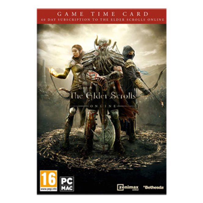 Huvudbild ELDER SCROLLS ON LINE 60 DAY GAME TIME CARD (PC)
