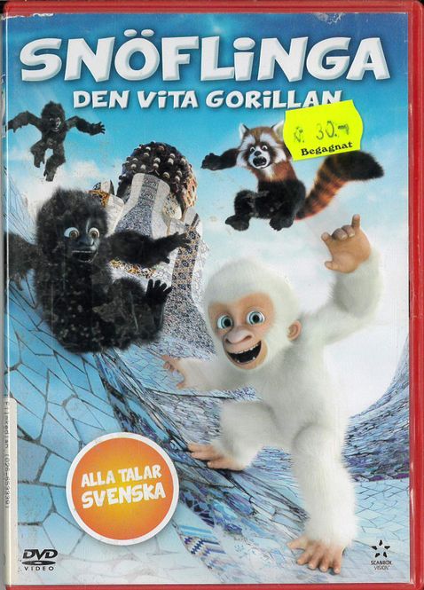 Huvudbild Snöflinga - Den vita gorillan  (dvd) fd hyr