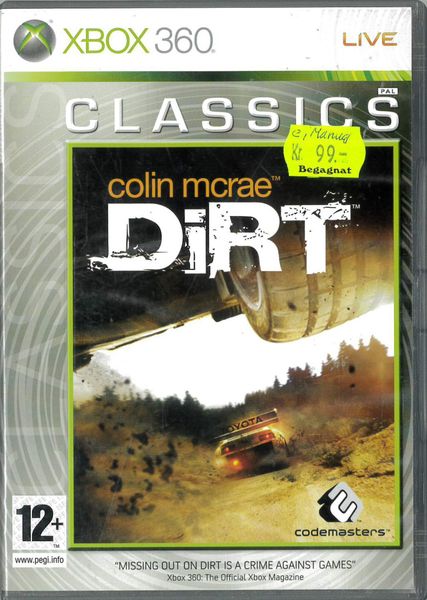 Colin McRae: Dirt  (X360) beg