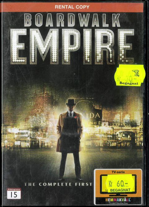Huvudbild Boardwalk Empire - Säsong 1 (dvd) fd hyr
