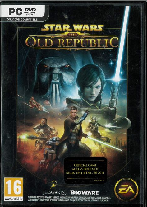 Huvudbild Star Wars: The Old Republic (pc) beg