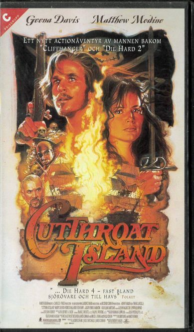 Huvudbild Cuthroat Island - cinema club (VHS)
