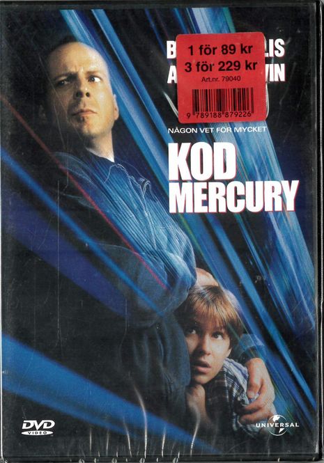 Huvudbild Kod Mercury (DVD)