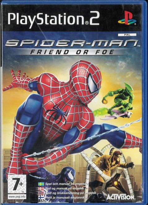 Huvudbild Spider-Man: Friend Or Foe (Ps2) beg