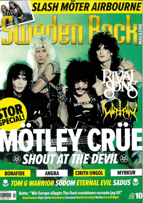 Huvudbild Sweden Rock Magazine 2023:#10