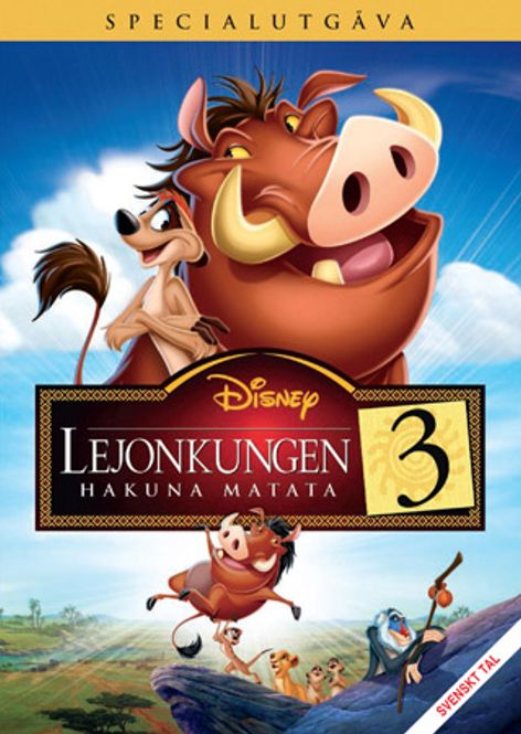 Huvudbild Lejonkungen 3 - Hakuna Matata (DVD) beg