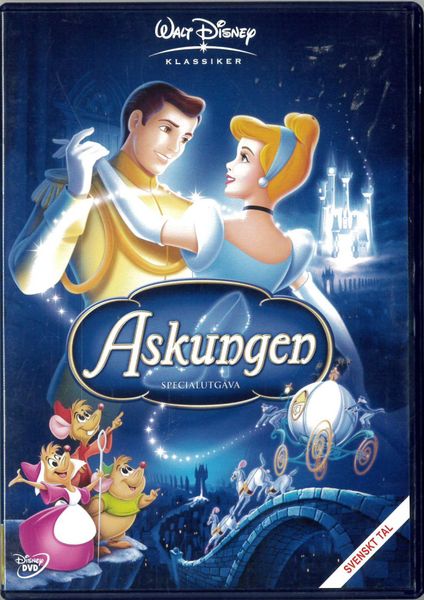 Askungen-specialutgåva Disneyklassiker 20 -beg dvd