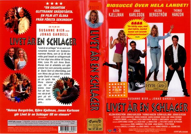 Huvudbild LIVET ÄR EN SCHLAGER (VHS) fd hyr