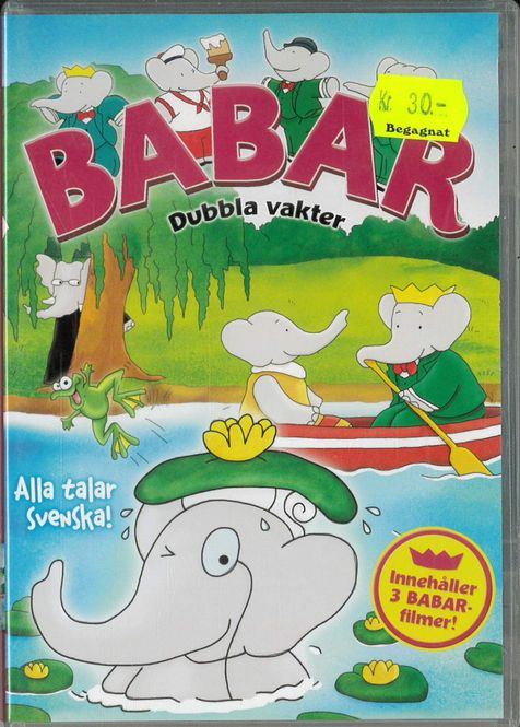 Huvudbild Babar 8 - Dubbla vakter  (DVD) beg