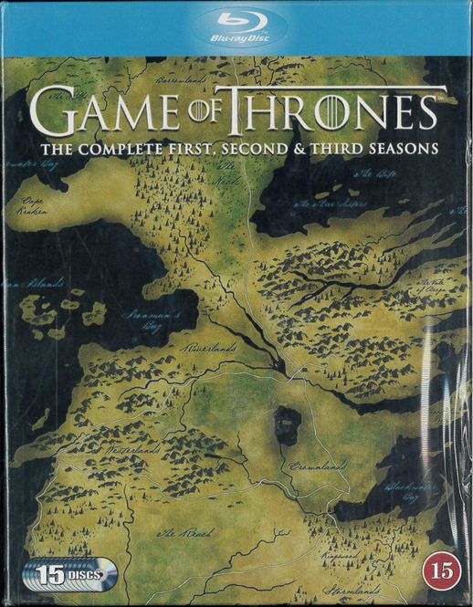 Huvudbild Game Of Thrones säsong 1-3 (Blu-ray) beg