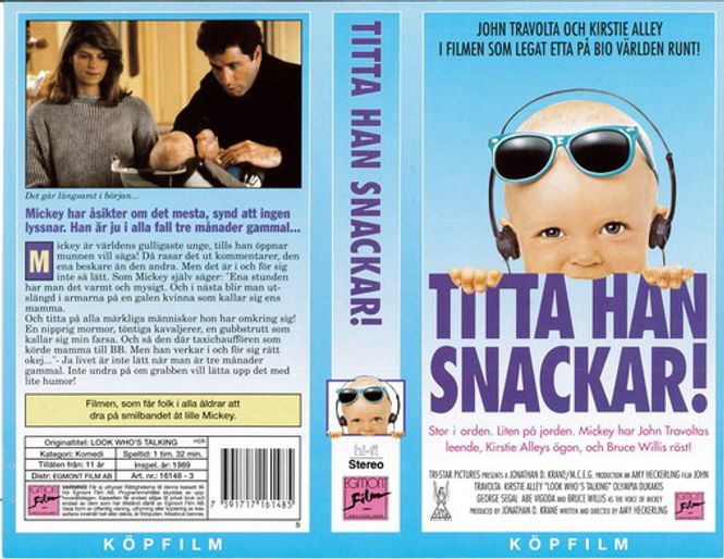 Huvudbild Titta han snackar! (VHS)