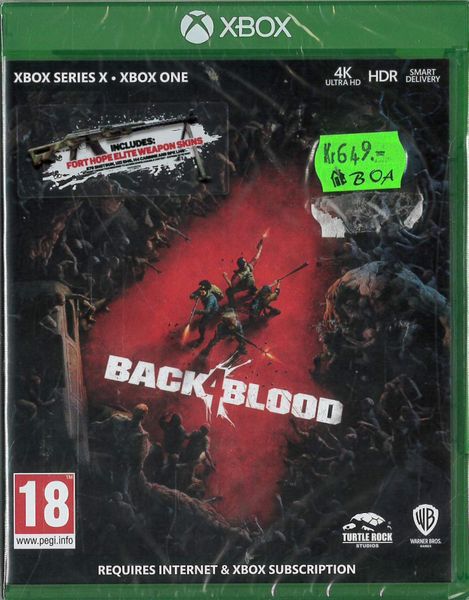 Back 4 Blood  (XBoxOne) 
