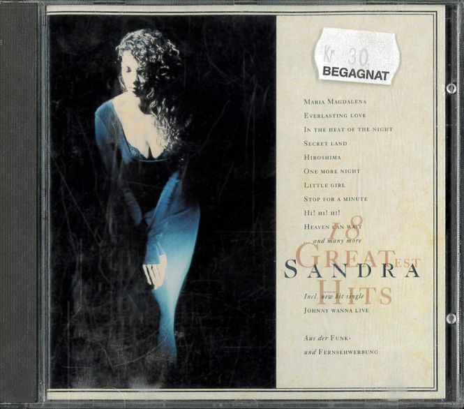 Huvudbild Sandra - 18 Greatest Hits  (cd) beg