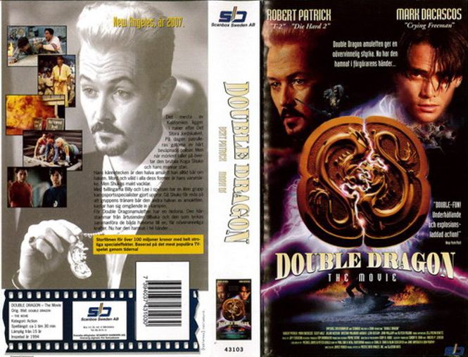 Huvudbild DOUBLE DRAGON - THE MOVIE(VHS)