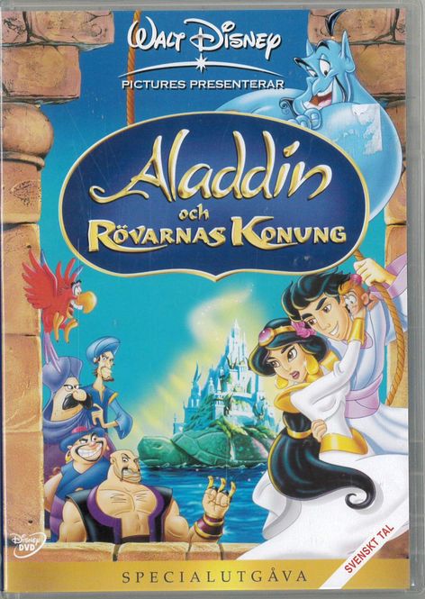 Huvudbild Aladdin och rövarnas konung (beg) dvd