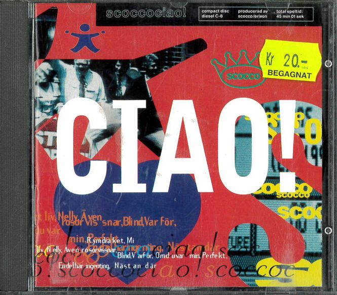 Huvudbild Mauro Scocco - Ciao  (cd) beg