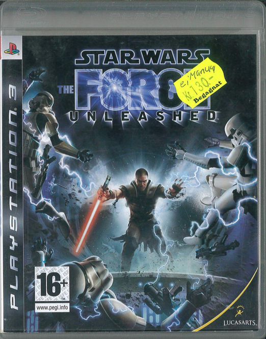 Huvudbild Star Wars: The Force Unleashed (Ps 3) beg