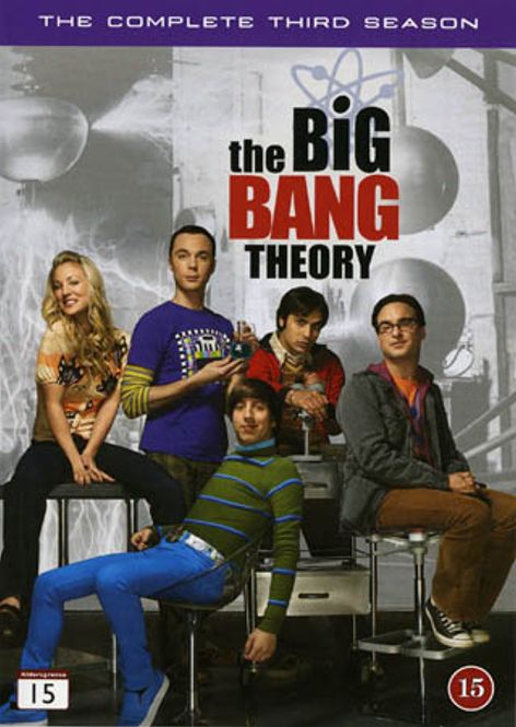 Huvudbild Big Bang Theory - säsong 3 (dvd) beg