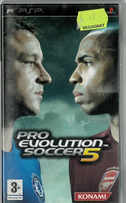 Huvudbild Pro Evolution Soccer 5 (PSP) beg