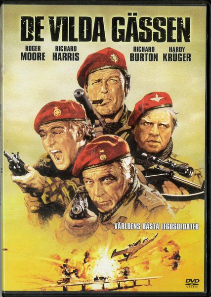De vilda gässen  (dvd) beg