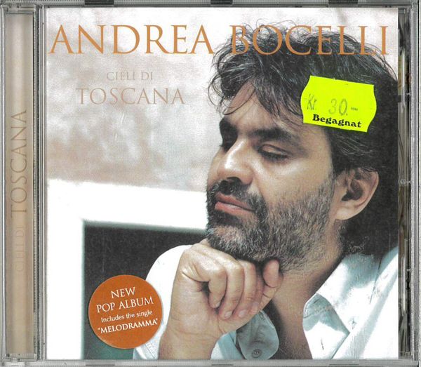 Andrea Bocelli - Cieli Di Toscana  (CD) beg