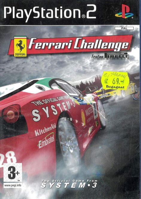 Huvudbild Ferrari Challenge: Trofeo Pirelli  (ps2) beg