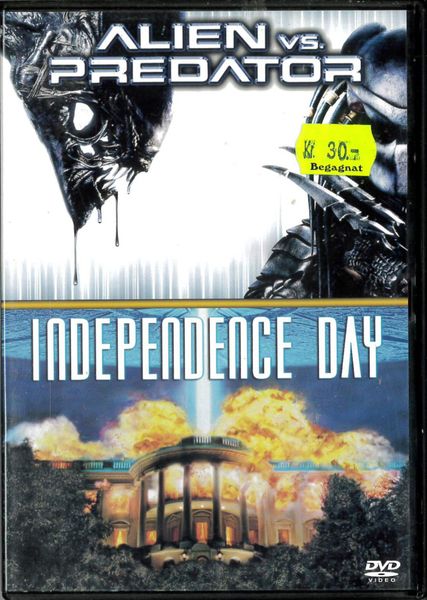 Alien Vs. Predator / Independence Day (DVD) beg