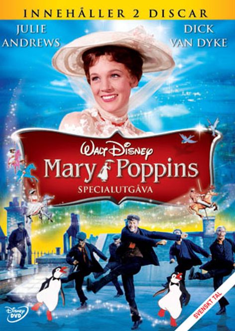 Huvudbild Mary Poppins (2-disc) Dvd
