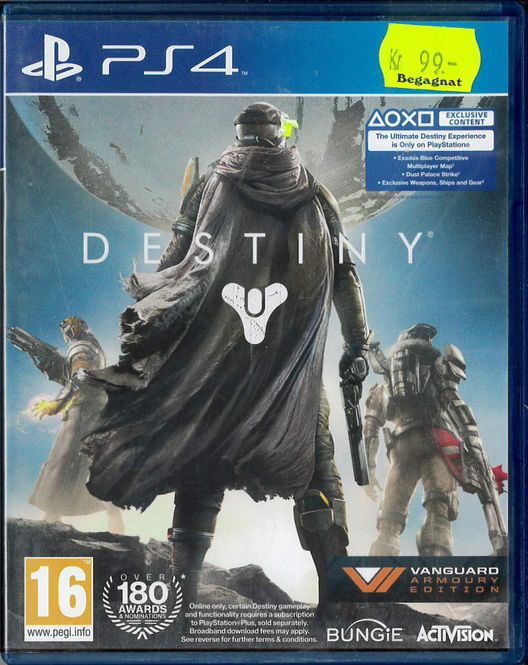 Huvudbild Destiny  (Ps4 Beg)
