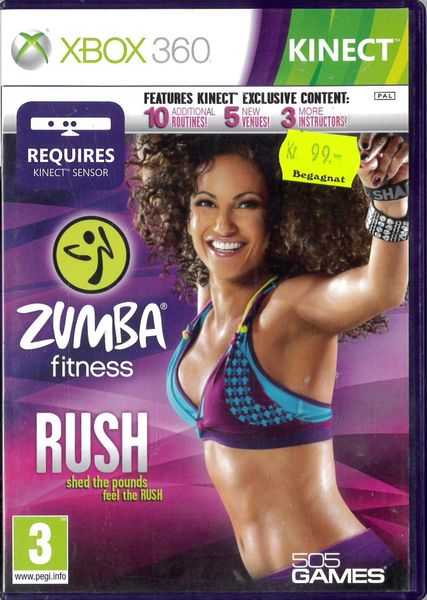 Zumba Fitness Rush  (X360) beg